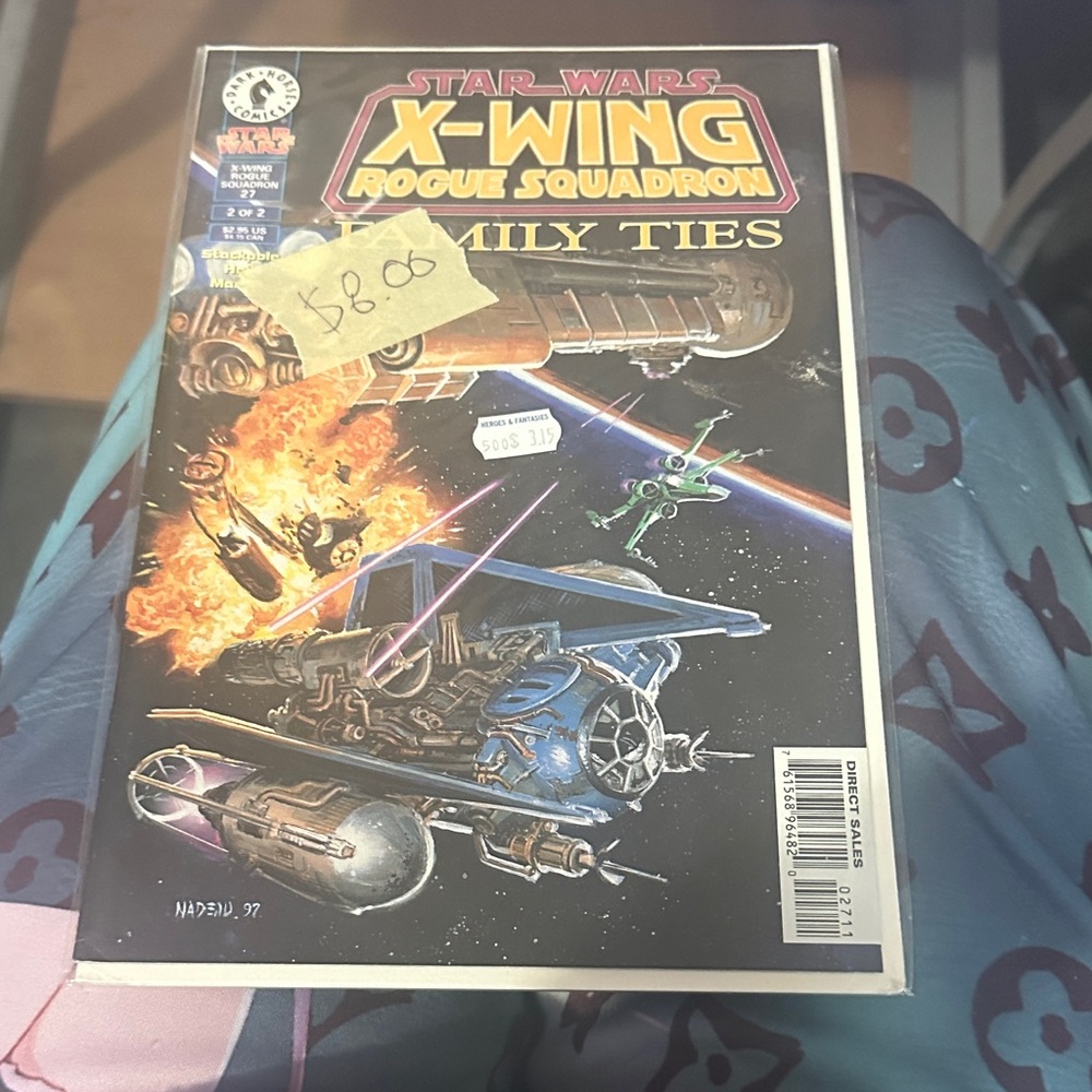 Star Wars X-Wing Rogue Squadron Comic Family Ties 2 of 2 dark horse